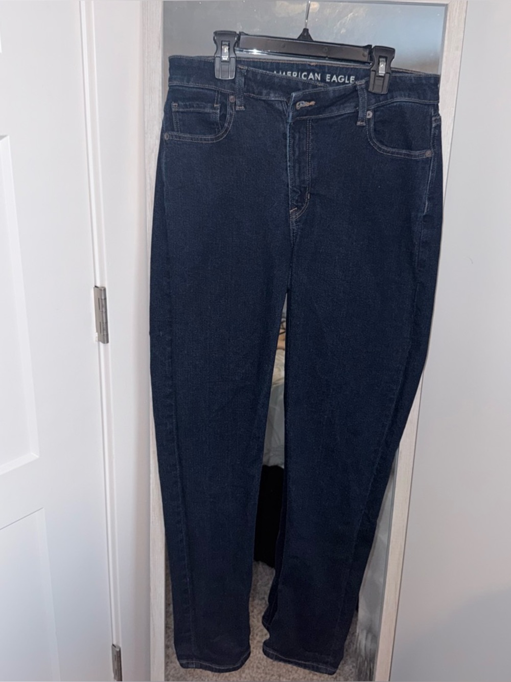 American Eagle Outfitters Women's Skinny Dark Indigo Jeans